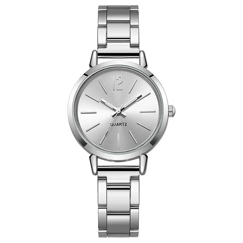 Luxury Watch for Women Simple Round Dial Stainless---Elegance you can feel
