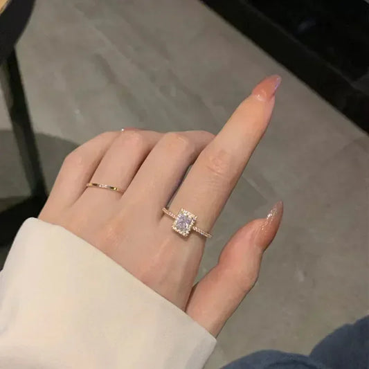 Luxury Classic Wedding Engagement Rings for Women