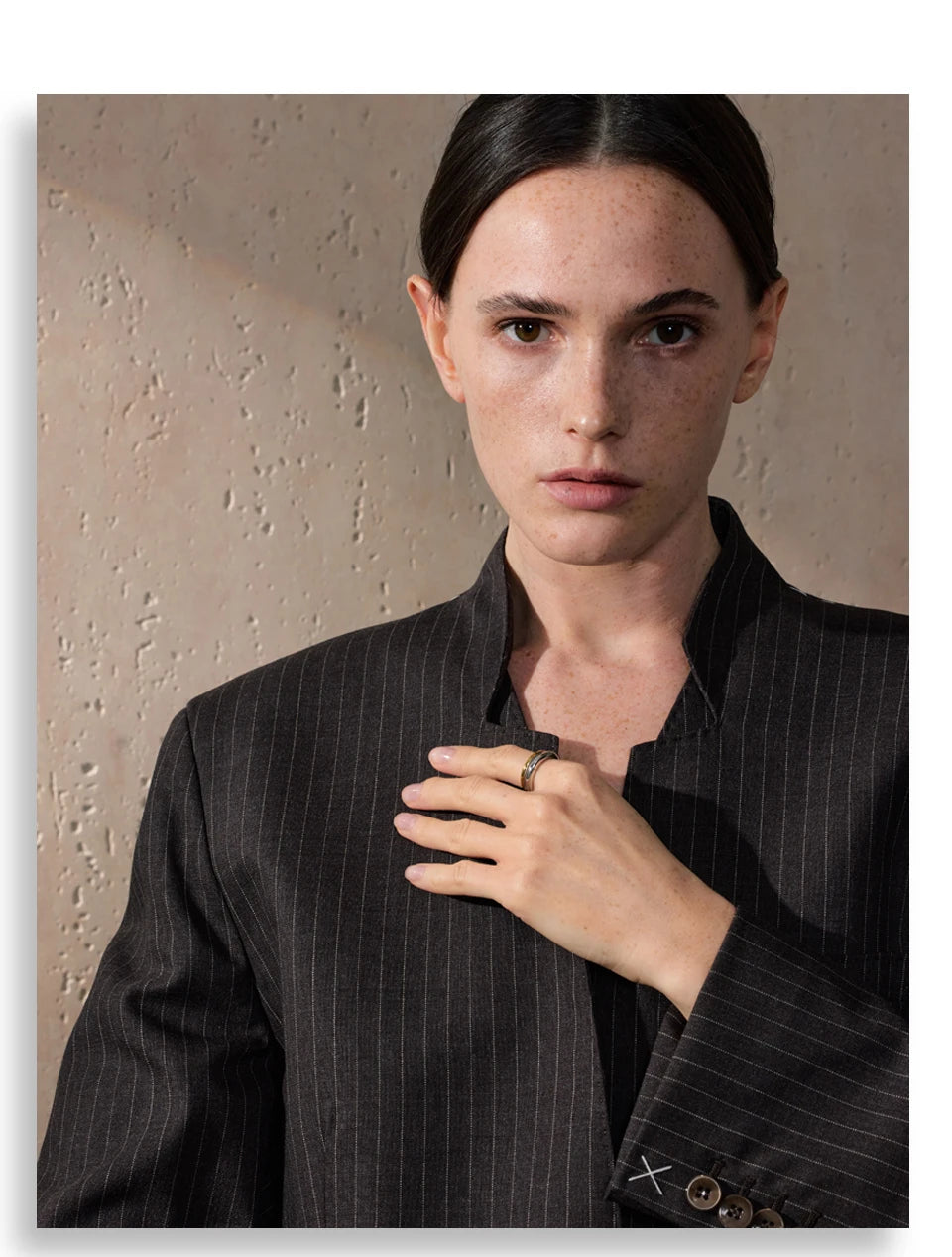 Statement Stainless ring Steel Metal