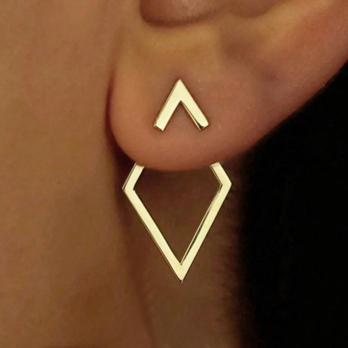 French Style Geometric Earring-drop
