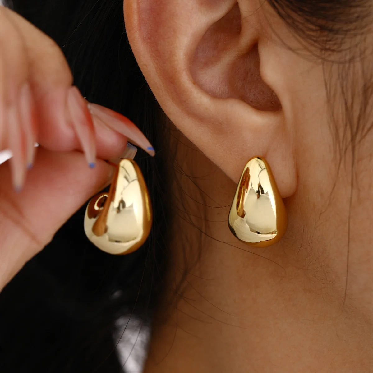 French Style Geometric Earring-drop
