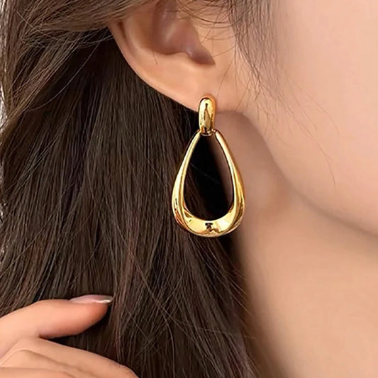 French Style Geometric Earring-drop