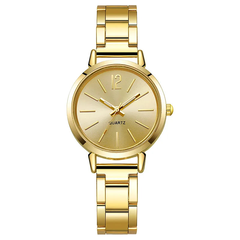 Luxury Watch for Women Simple Round Dial Stainless---Elegance you can feel
