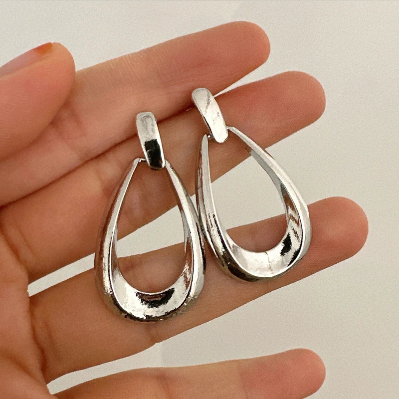 French Style Geometric Earring-drop