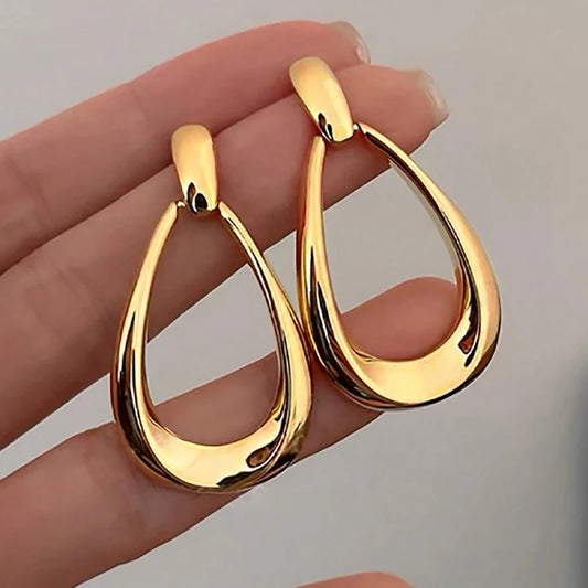 French Style Geometric Earring-drop