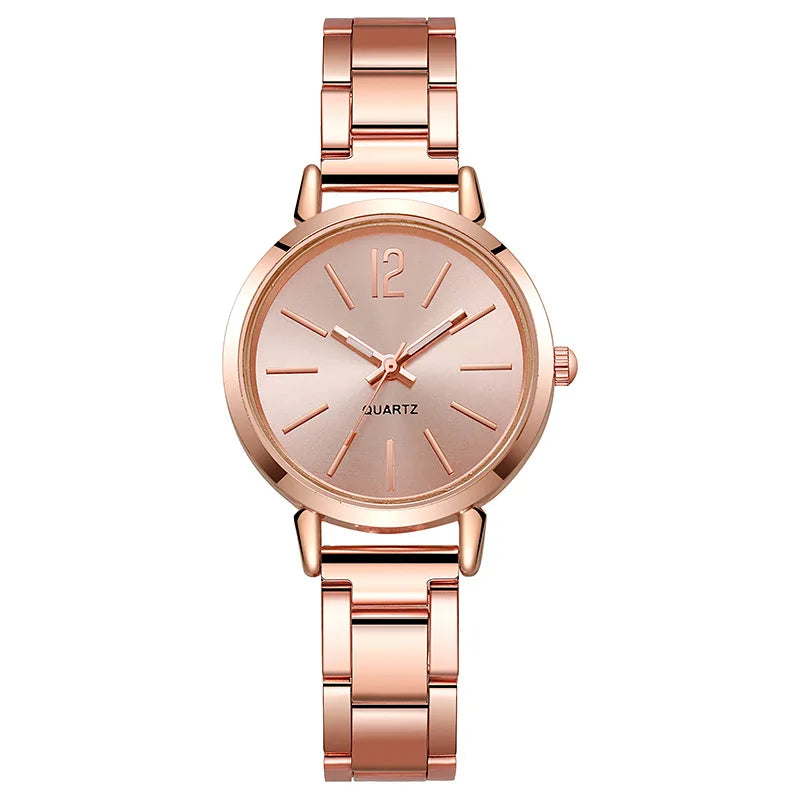 Luxury Watch for Women Simple Round Dial Stainless---Elegance you can feel