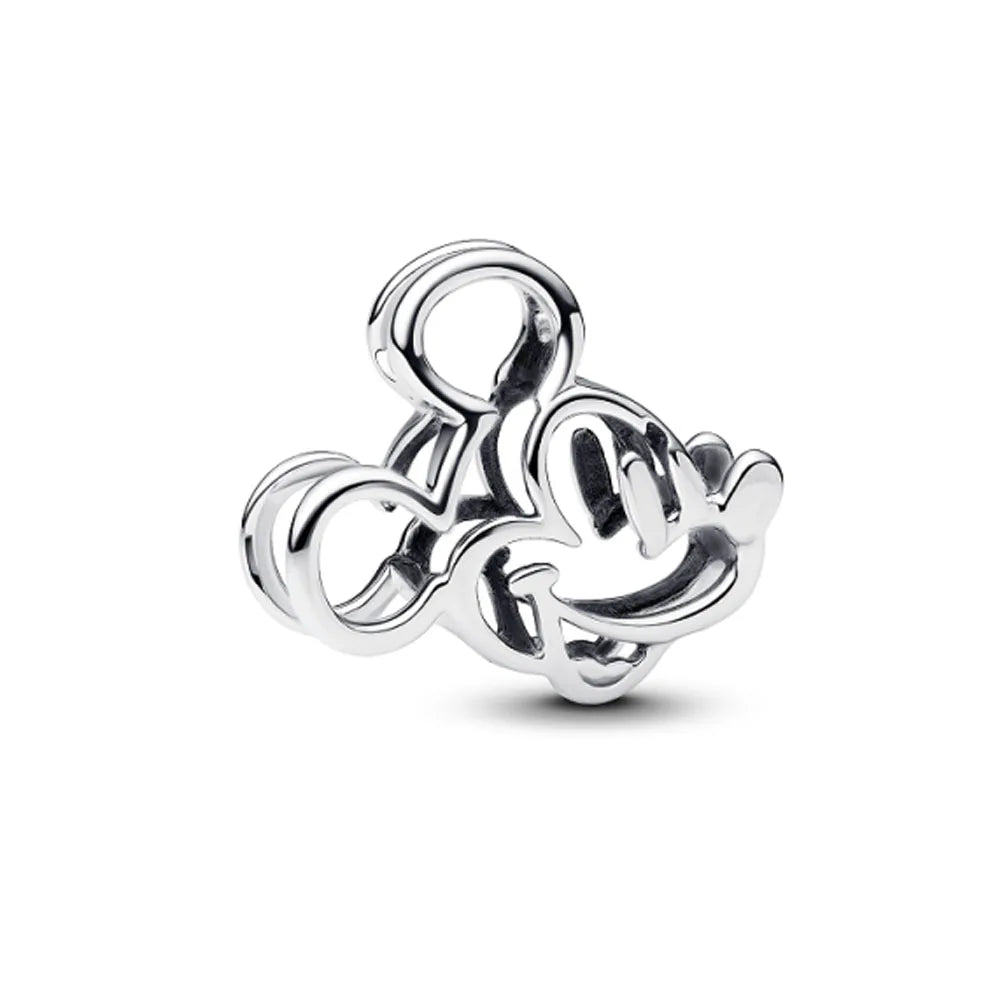 Cute round zircon screw beads. animal charm