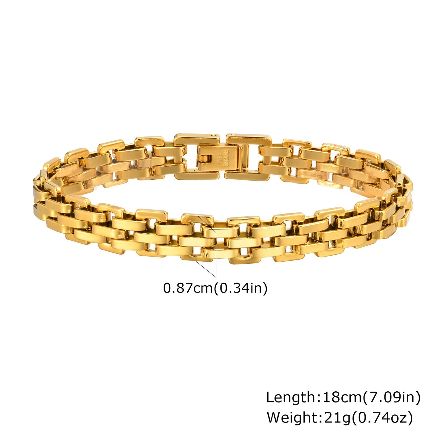 Gold Stainless Steel Women’s Watch bracelet-Fashion Waterproof Party Jewelry Gift