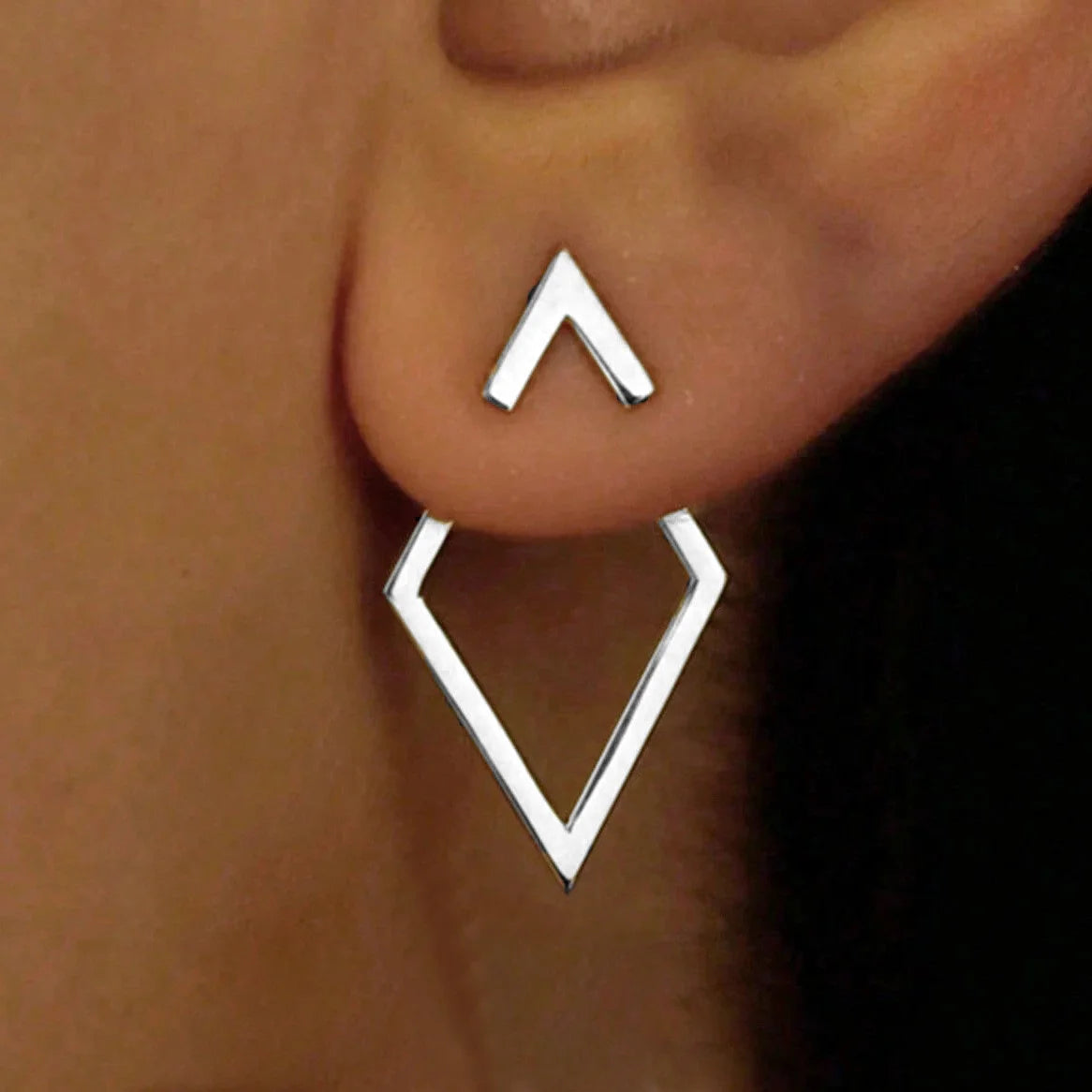 French Style Geometric Earring-drop