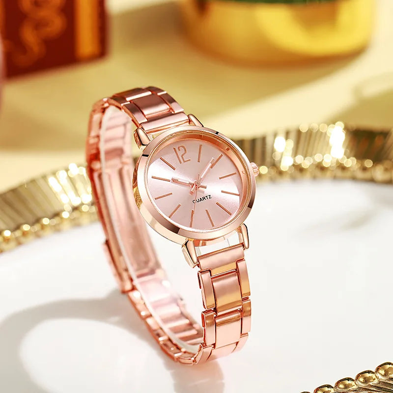 Luxury Watch for Women Simple Round Dial Stainless---Elegance you can feel